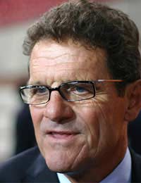 Capello Fabio England Manager Coach