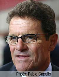 England Football World Cup 2010 Capello